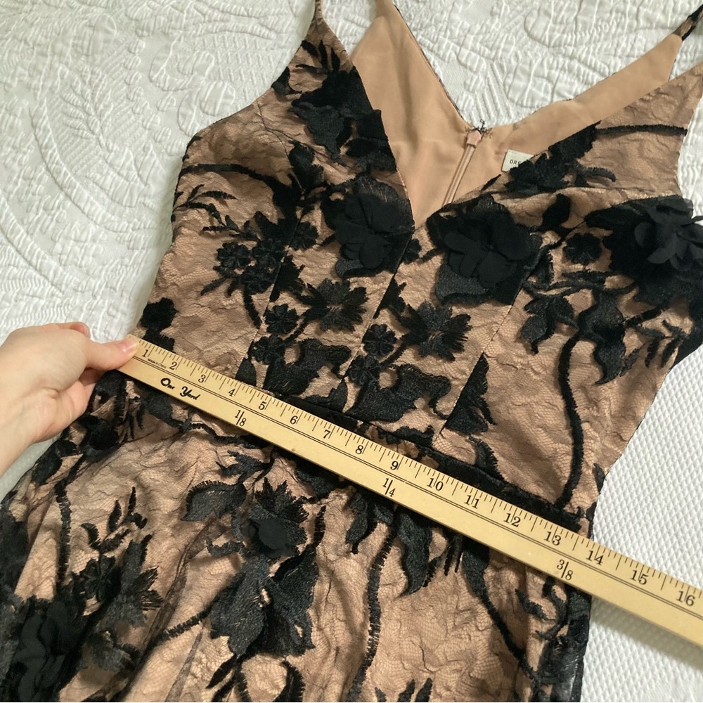 Dress the Population Black Floral Gown - Picture 8 of 16